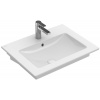 Villeroy & Boch Venticello umývadlo 60x50 cm obdĺžnik klasické umývadlo-umývadlo na nábytok biela 41246001