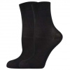 Dámské punčochové ponožky COTTON socks 60 DEN nero nero 39-42 (26-28)