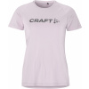 Dámské funkční triko CRAFT CORE Essence Logo - růžová Velikost: M