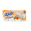 Q Soft toaletný papier (8ks/fol) 3vrstvový Broskyňa