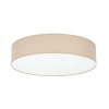 Stropné svietidlo Plafond RONDO BEige Round 61cm 15W 4xE27 4433 TK Lighting