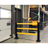Ochranné zábradlie Hybrid s flexibilnou PU výplňou, Š 1100 mm, V 1040 mm
