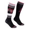 Ortovox dámske ponožky Free Ride Long Socks W | farba: black raven, veľkosť: 39-41