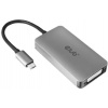 CLUB3D cac-1510 USB-C na DVI-D Dual Link, Sivý