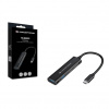 Conceptronic HUBBIES12B hub USB 3.2 Gen 1 (3.1 Gen 1) Type-C 5000 Mbit/s Čierna (HUBBIES12B)