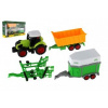 Teddies Traktor s vlekom plast 38cm na batérie so svetlom a zvukom