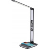 Stolová lampa LED IMMAX Heron 2 s bezdrôtovým nabíjaním Qi a USB (08968L)