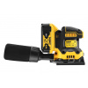 DCW200P2 DEWALT 18V BEZUHLÍKOVÁ VIBRAČNÍ BRUSKA, 2 X 5,0 AH BATERIE, NABÍJEČKA, KUFR T-STAK