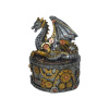 Soška Dr.box Drak steampunk 16x15cm