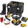 DEWALT DCK374D1R Laser rotačný sada 18V 1x2,0Ah Tstak
