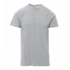 PAYPER PRINT MELANGE 001411-0410 / Pánske tričko s krátkym rukávom - melange grey XS