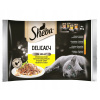 Sheba Delicacy Hydinové príchute v želé 32x85g