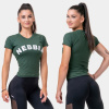 Dámske tričko Classic HERO 576 Dark Green - NEBBIA Veľkoosť: S
