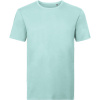 Russell Tričko Russell Pure Organic 108M, krátký rukáv, pánské COT10108M02203-aqua L Aqua