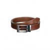 Vasky Harold Brown - kožený opasok hnedý, ručná výroba EU