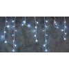 Reťaz MagicHome Vianoce Icicle, 800 LED studená biela, cencúľová, jednoduché svietenie, 230 V, 50 Hz, IP44, exteriér, osvetlenie