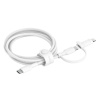 Belkin BOOST CHARGE 2-in-1 Cable USB-C/Lig.1,5m sw.CAC003hq1.5MBK