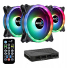 Ventilátor Aerocool 120 x 120 mm Duo 12