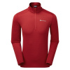 Montane mikina Protium Lite Pull On - pánská - červená Velikost: L