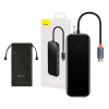 Rozbočovač 5v1 Baseus série AcmeJoy USB-C na 2xUSB 3.0 + USB 2.0 + USB-C PD + HDMI (sivý)