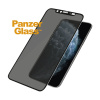 PanzerGlass Tvrdené sklo Privacy Case Friendly CamSlider pre iPhone 11 Pro/XS/X, čierna, čierna P2667