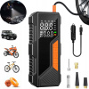 KOMPRESOR DO AUTA ELEKTRICKÁ KOMPRESOROVÁ PUMPA NA BICYKEL 90W VÝKONNÁ