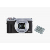 Canon PowerShot G7X Mark III Battery Kit, strieborný