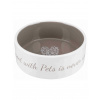 Keramická miska Pet´s home 800 ml Hnedo - biela