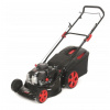 Kapacita benzínovej kosačky na trávu MTD SMART 46 PO 60l kôš, šírka rezu 46 cm (MTD SMART 46 BENZÍNOVÁ KOSAČKA DO KOŠÍKA)
