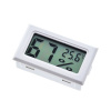 Digitálny panelový teplomer a vlhkomer, biely