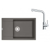 Franke Sety Kuchynský set G261ŠK, fragranitový drez MRG 611-78 BB a batéria FS 3230.031, sivý kameň/chróm 114.0700.728