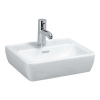 Laufen Umývátko Pro 45x34 cm otvor pro baterii uprostřed H8119510001041