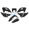 UFO Súprava plastov Husqvarna TE150+TE250+TE300 + FE250+FE350+FE450+FE501 / 24-25 - farba čierna