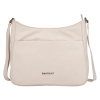 Dámska kožená crossbody kabelka Bellicci Syndey - krémová