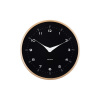 Karlsson 5995BK dizajnové nástenné hodiny čierna, pr. 30 cm