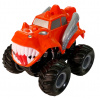 Monster truck na zotrvačník 13 cm Barva: Oranžový