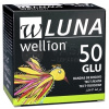 Wellion Luna GLU testovacie prúžky k prístroju 50 ks 50 prúžkov