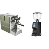 Stone Espresso Mine Green + Eureka Atom Specialty 65, black