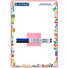 CENTROPEN Stíratelná tabulka A4 (oboustranná) + 2 fixy