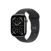 Apple Watch Series 11 GPS + Cellular 46mm Slate Titanium Case with Black Sport Band - S/M MFD14WF/A