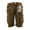 GEOGRAPHICAL NORWAY kraťasy pánske Panoramique Men Basic 063 kapsáče bermudy khaki XXL