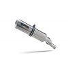 GPR Koncovka výfuku Slip-on GPR SATINOX H.268.RACEDB.SAT Brushed Stainless steel including link pipe and removable db killer