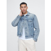 GAP Džínsová bunda Icon Modrá XXL Modrá Modrá