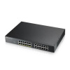 Zyxel Zyxel GS1915-24EP, 24-port GbE, 12 port PoE, 130 Watt 802.3at, rackmount, Smart hybrid mode Switch, standalone