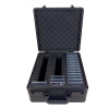 Evoretro Kufrík na zberateľské karty - 42 gradovaných kariet - 3 rady - Black