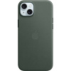 Apple iPhone 15 Plus FineWoven Case with MagSafe - Evergreen MT4F3ZM/A