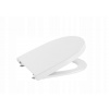 WC sedadlo Roca Meridian Supralit s pomalým sklápaním, antibakteriálne, biele