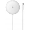 Essager magnetická bezdrôtová nabíjačka, 15W, biela EWXCX-CF02-Z
