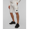 Pánske Krátke Nohavice C.p. Company Light Fleece Cargo Lens Shorts Béžové