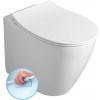 Isvea SENTIMENTI stojace WC, Rimless, 36x52 cm, biela (SmartFixPlus) spodný/zadný odpad 10SM10004SV
